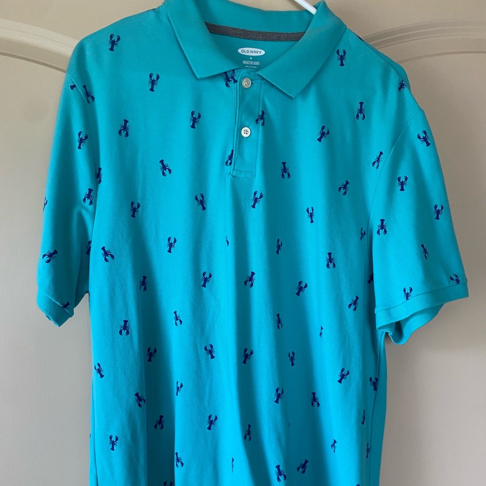 Old Navy Turquoise Polo